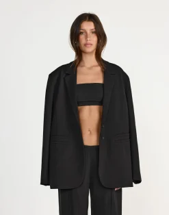Maribel Bandeau Top (Black)*CHARCOAL CLOTHING Fashion