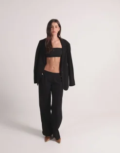 Maribel Bandeau Top (Black)*CHARCOAL CLOTHING Fashion