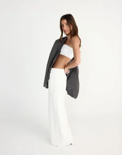 Maribel Bandeau Top (White)*CHARCOAL CLOTHING New