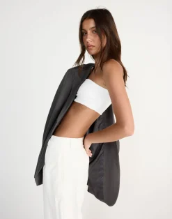 Maribel Bandeau Top (White)*CHARCOAL CLOTHING New