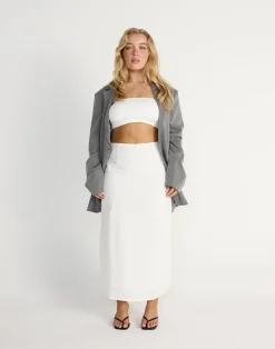 Maribel Bandeau Top (White)*CHARCOAL CLOTHING New