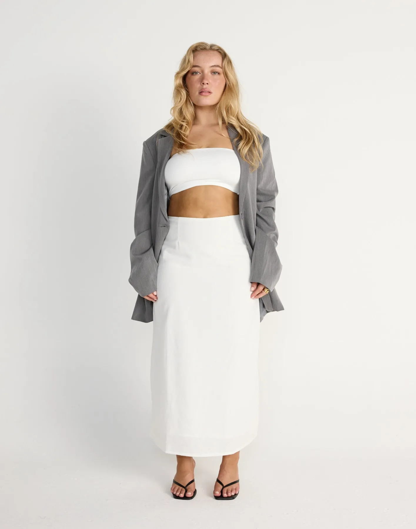 Maribel Bandeau Top (White)*CHARCOAL CLOTHING New