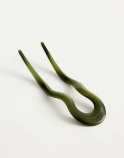 Marie Hair Pin (Moss)*CHARCOAL Hot