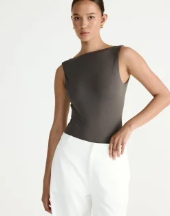 Marleigh Bodysuit (Slate)*CHARCOAL Discount