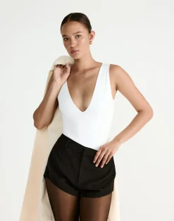 Marleigh Bodysuit (White)*CHARCOAL Discount