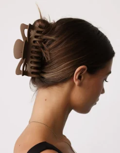Martinello Hair Clip (Chocolate)*CHARCOAL Clearance