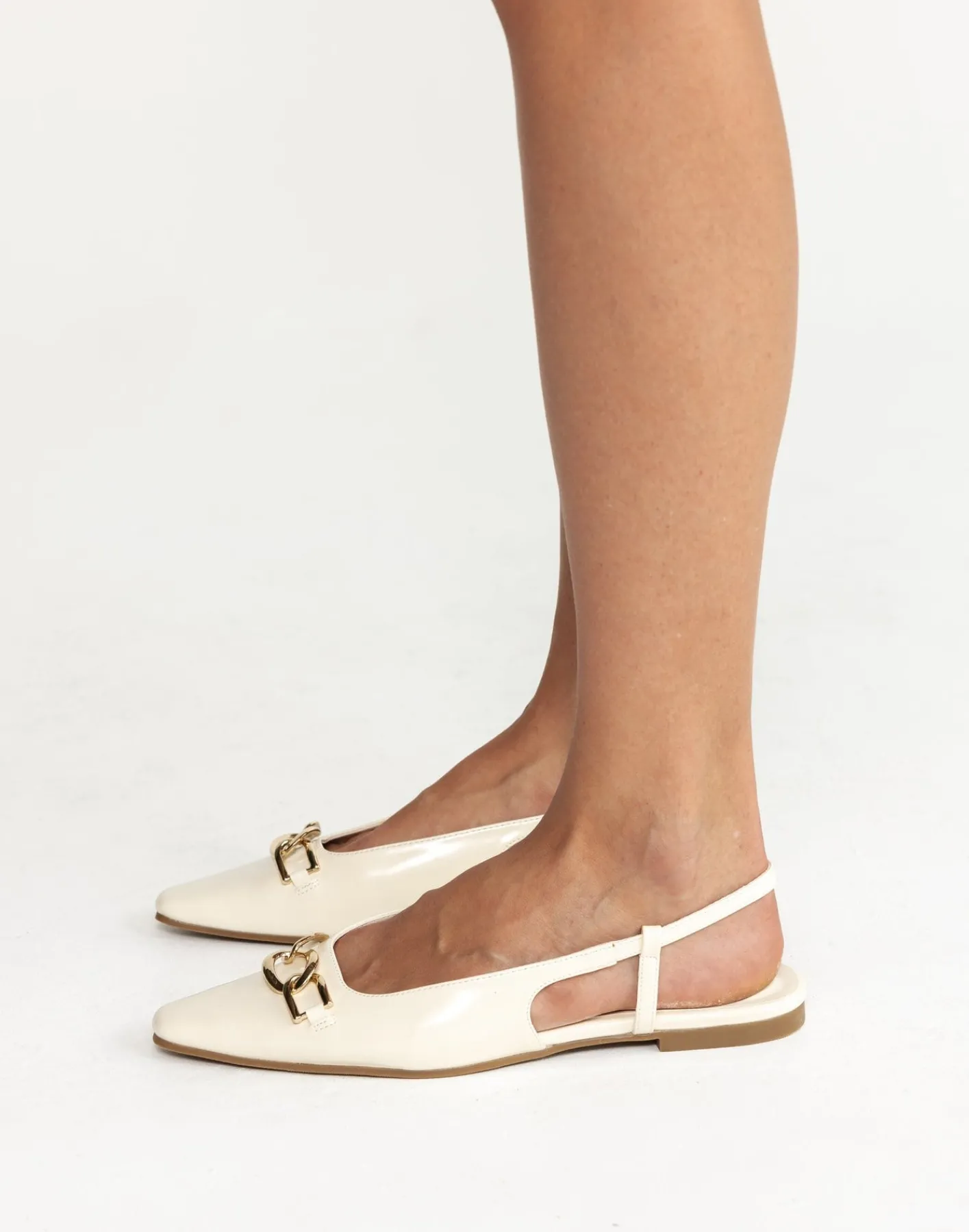 Maxine Flats (Ivory Shine) - By*Billini Online