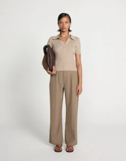 Michiko Top (Mocha)*CHARCOAL CLOTHING New