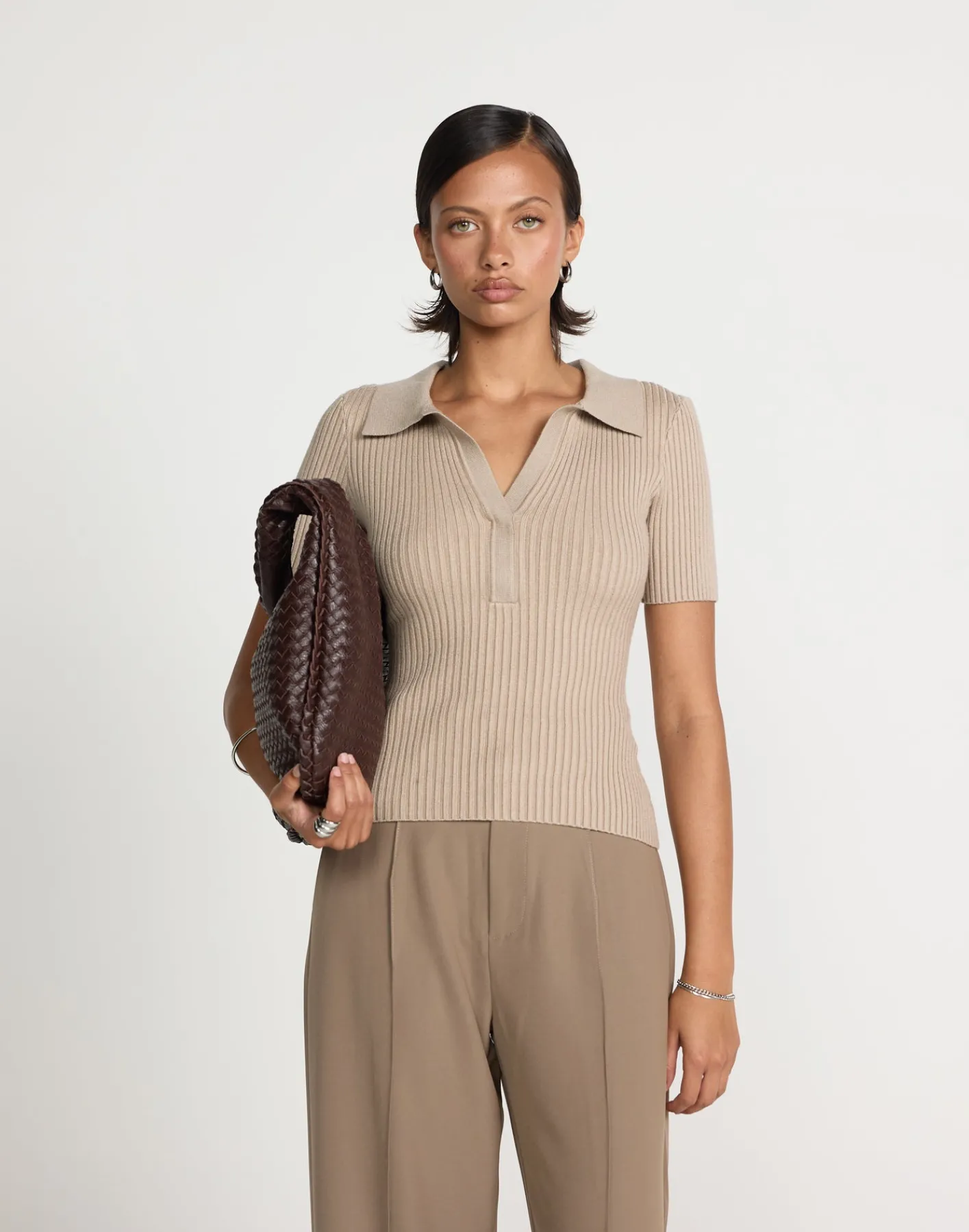 Michiko Top (Mocha)*CHARCOAL CLOTHING New