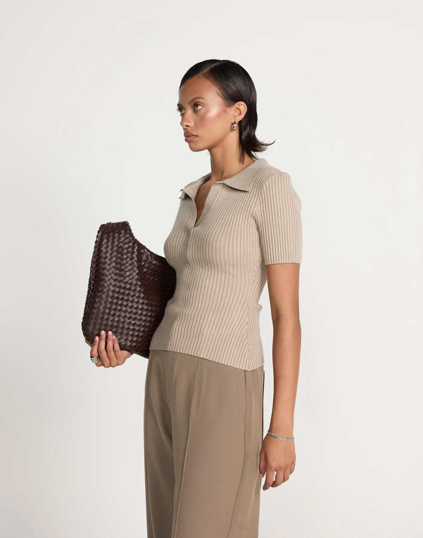 Michiko Top (Mocha)*CHARCOAL CLOTHING New