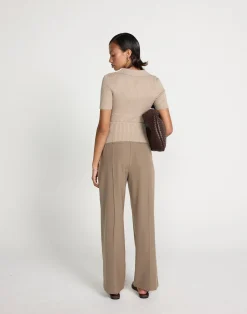 Michiko Top (Mocha)*CHARCOAL CLOTHING New