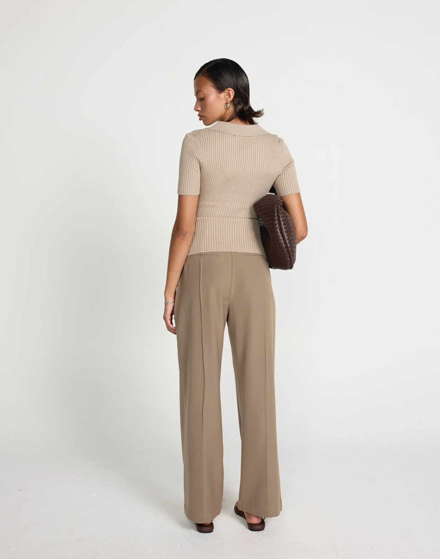 Michiko Top (Mocha)*CHARCOAL CLOTHING New