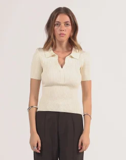 Michiko Top (Oat)*CHARCOAL CLOTHING Sale