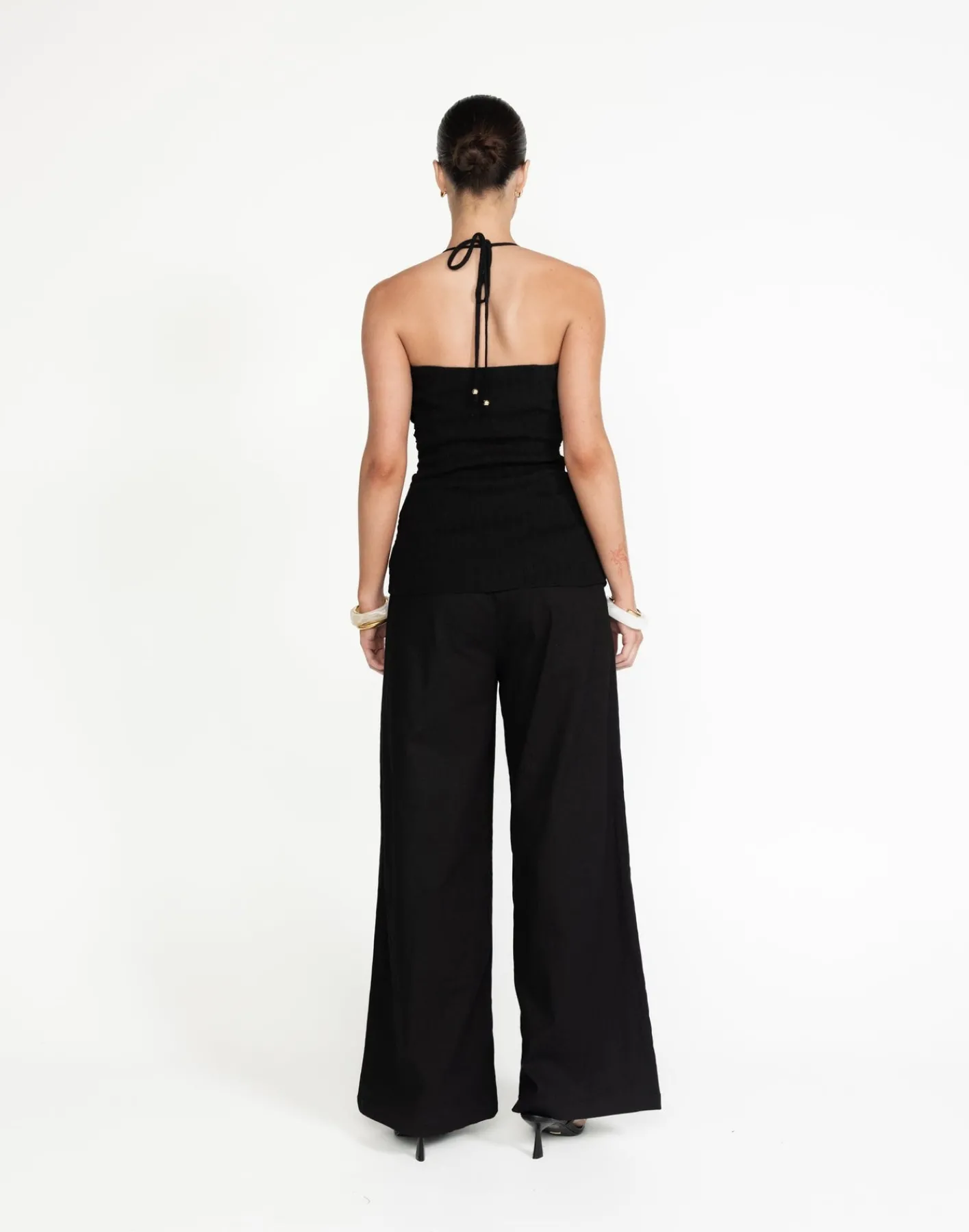 Miguel Top (Black)*CHARCOAL Clearance
