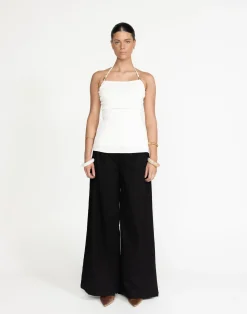 Miguel Top (White)*CHARCOAL Fashion