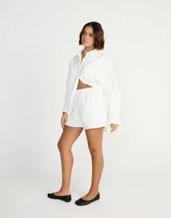 Mikah Shorts (White)*CHARCOAL CLOTHING Outlet