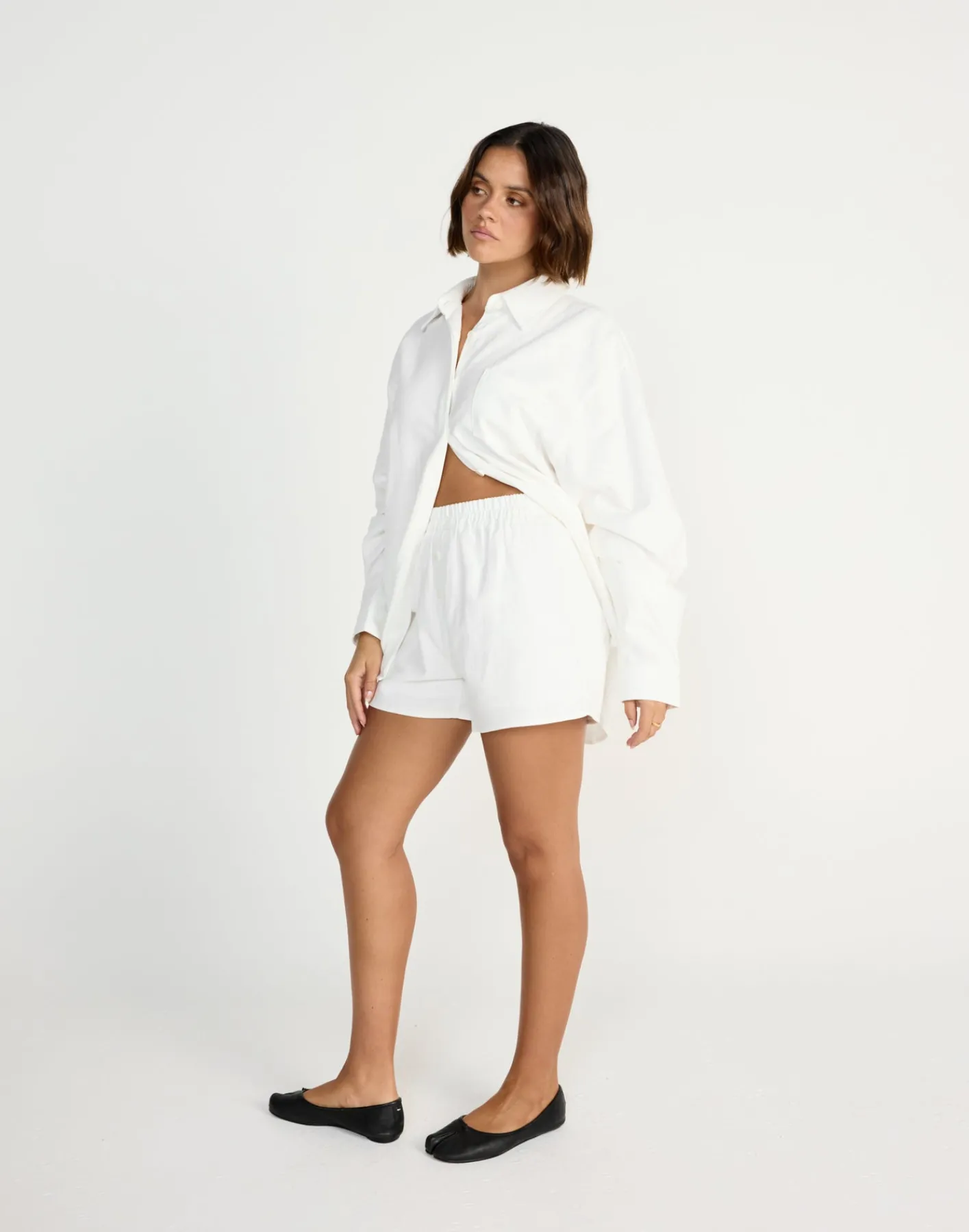 Mikah Shorts (White)*CHARCOAL CLOTHING Outlet