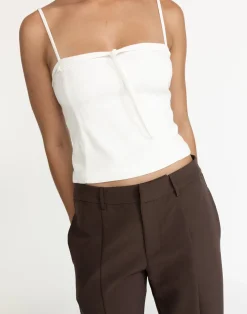 Milly Corset (White)*CHARCOAL Hot