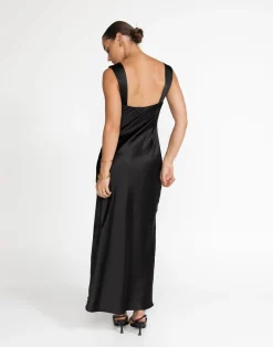 Mimosa Maxi Dress (Black)*CHARCOAL Fashion