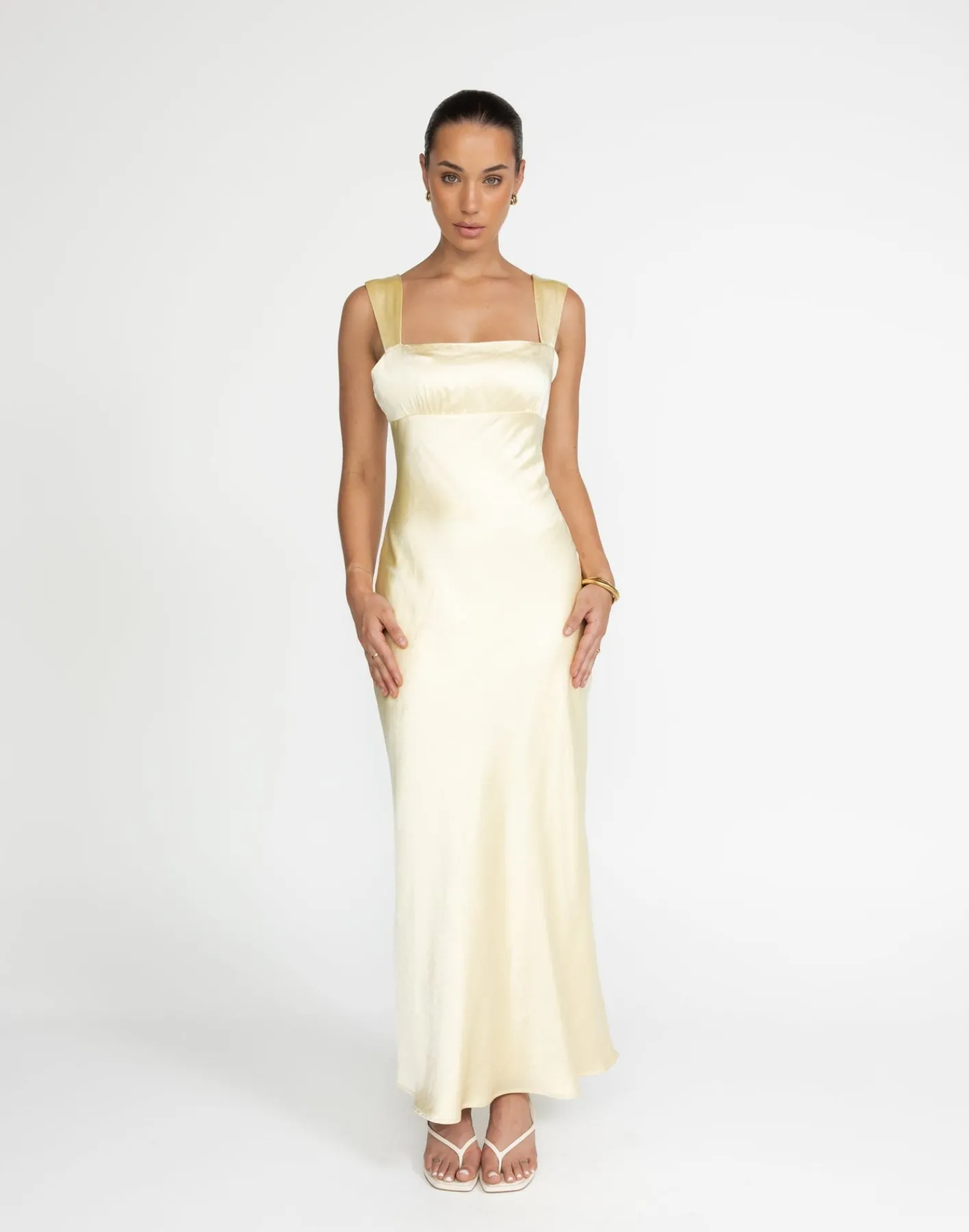 Mimosa Maxi Dress (Lemon)*CHARCOAL Online