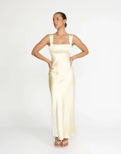 Mimosa Maxi Dress (Lemon)*CHARCOAL Online