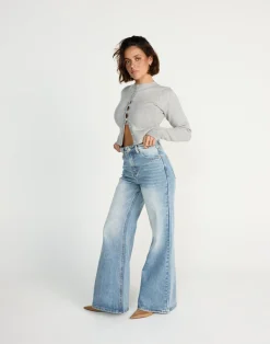 Morgan Jeans (Mid Faded)*CHARCOAL CLOTHING Outlet