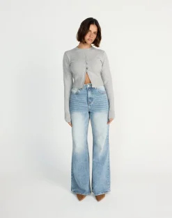 Morgan Jeans (Mid Faded)*CHARCOAL CLOTHING Outlet