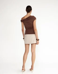 Nachi Top (Brown)*CHARCOAL CLOTHING Clearance