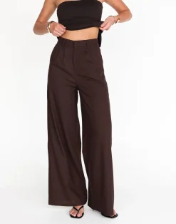 Nadia Pants (Chocolate)*CHARCOAL Sale