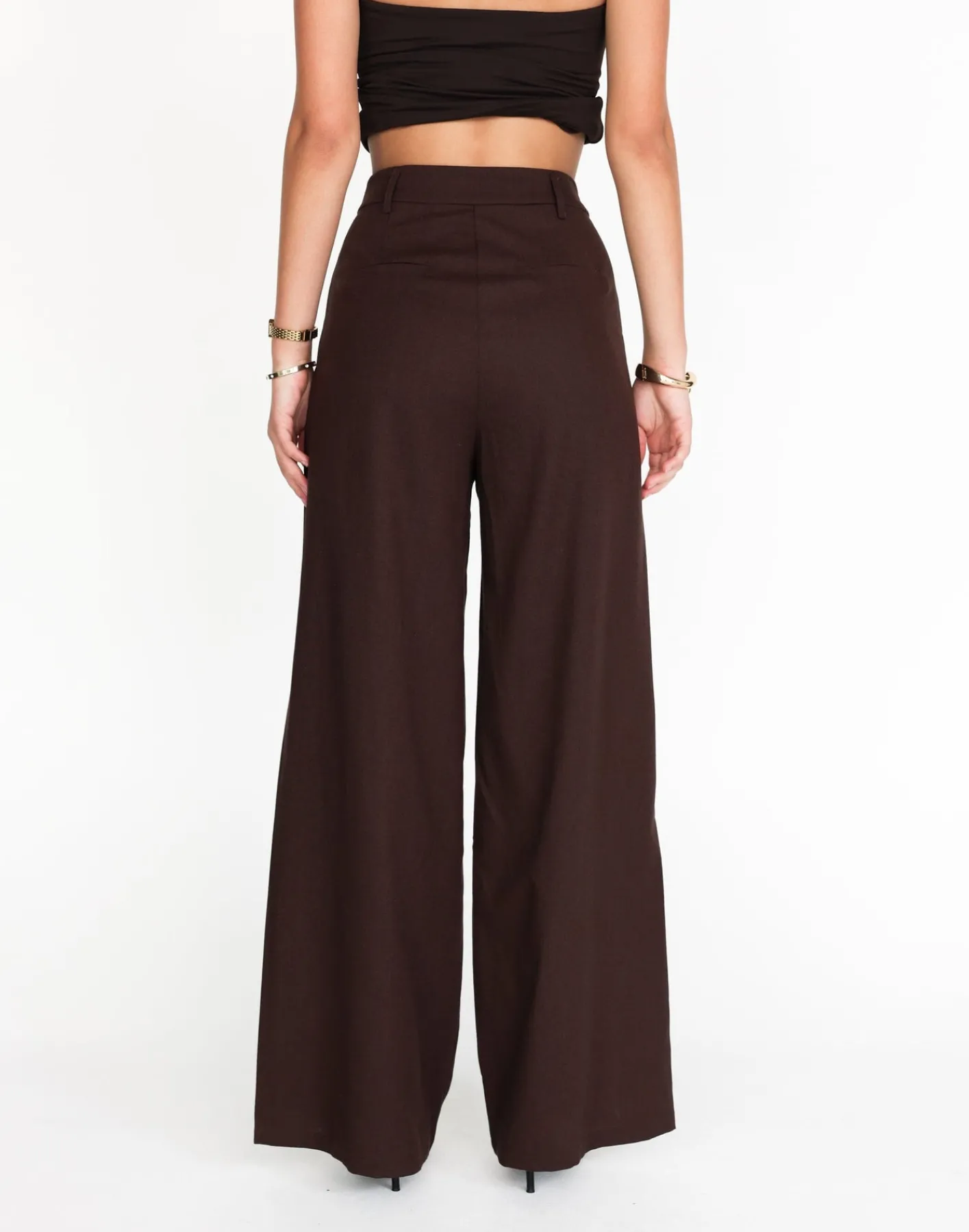 Nadia Pants (Chocolate)*CHARCOAL Sale