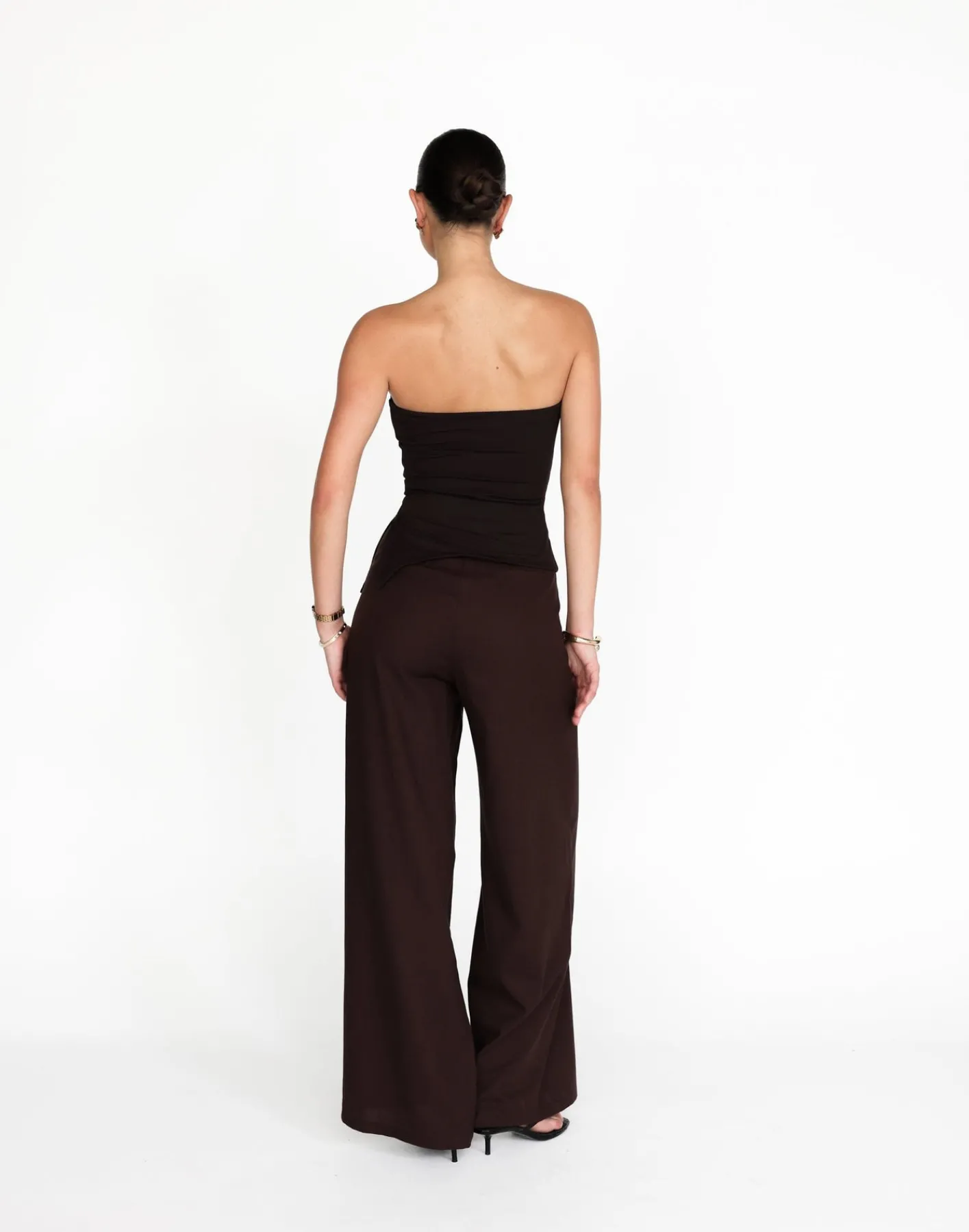 Nadia Pants (Chocolate)*CHARCOAL Sale
