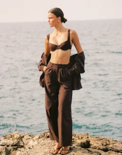 Nadia Pants (Chocolate)*CHARCOAL Outlet