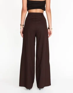 Nadia Pants (Chocolate)*CHARCOAL Outlet