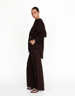 Nadia Pants (Chocolate)*CHARCOAL Outlet