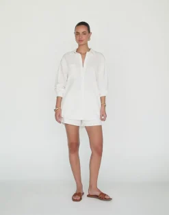 Nadia Shirt (White)*CHARCOAL Fashion