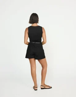 Nautical Shorts (Black)*CHARCOAL CLOTHING Outlet