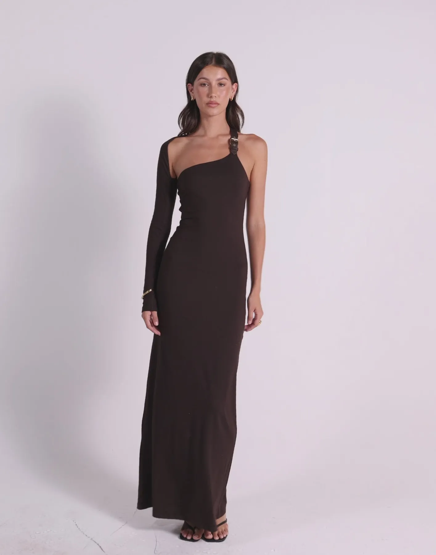 Nelson Maxi Dress (Chocolate)*CHARCOAL CLOTHING Discount