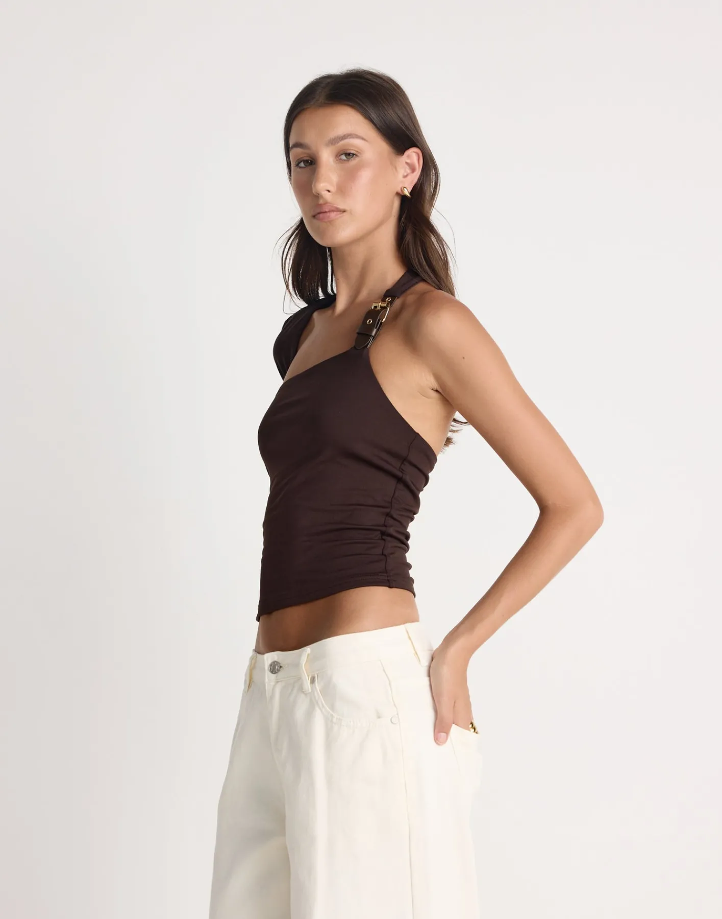 Nelson Top (Chocolate)*CHARCOAL CLOTHING Hot