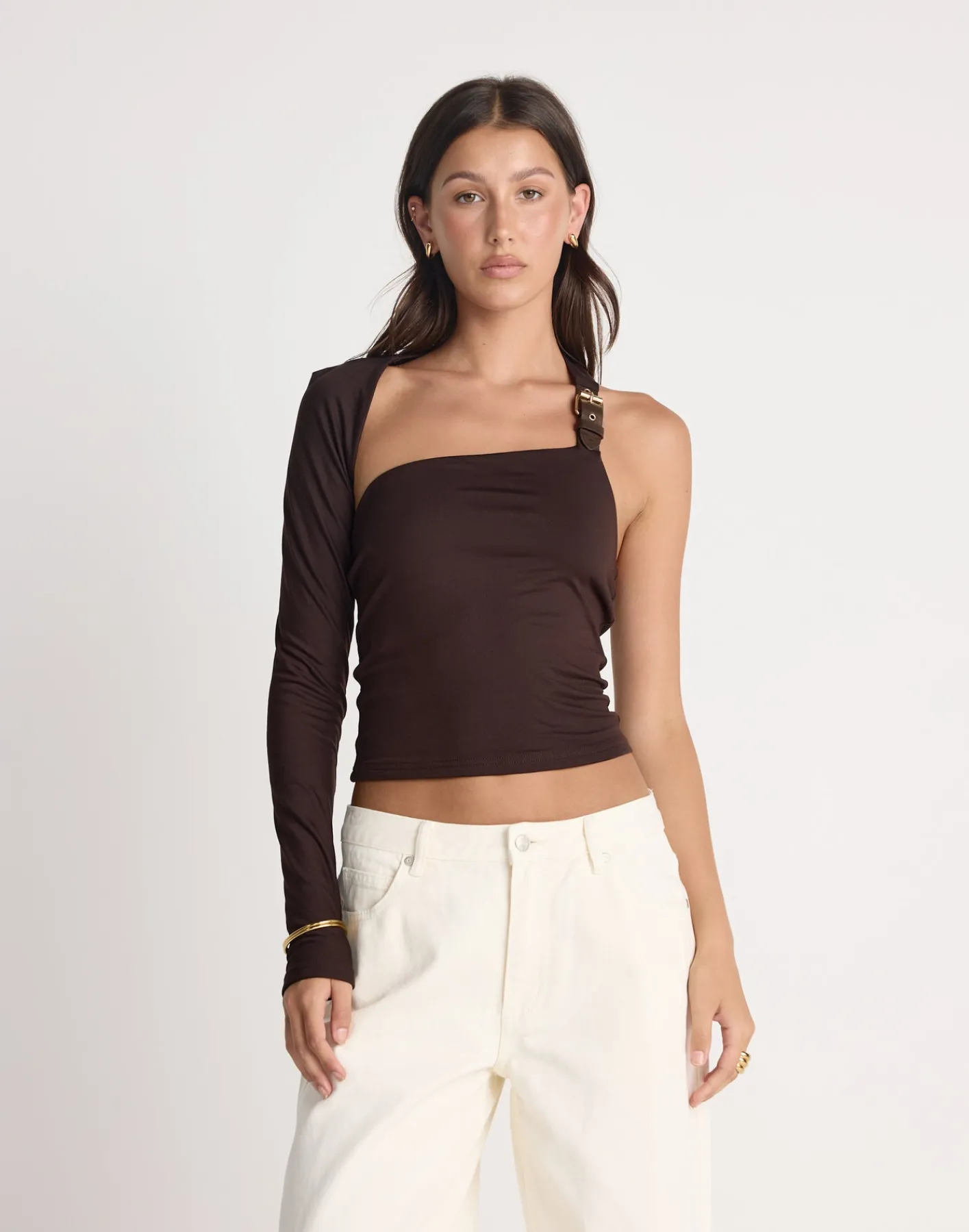 Nelson Top (Chocolate)*CHARCOAL CLOTHING Hot