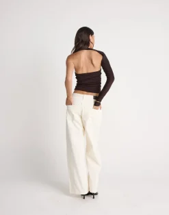 Nelson Top (Chocolate)*CHARCOAL CLOTHING Hot