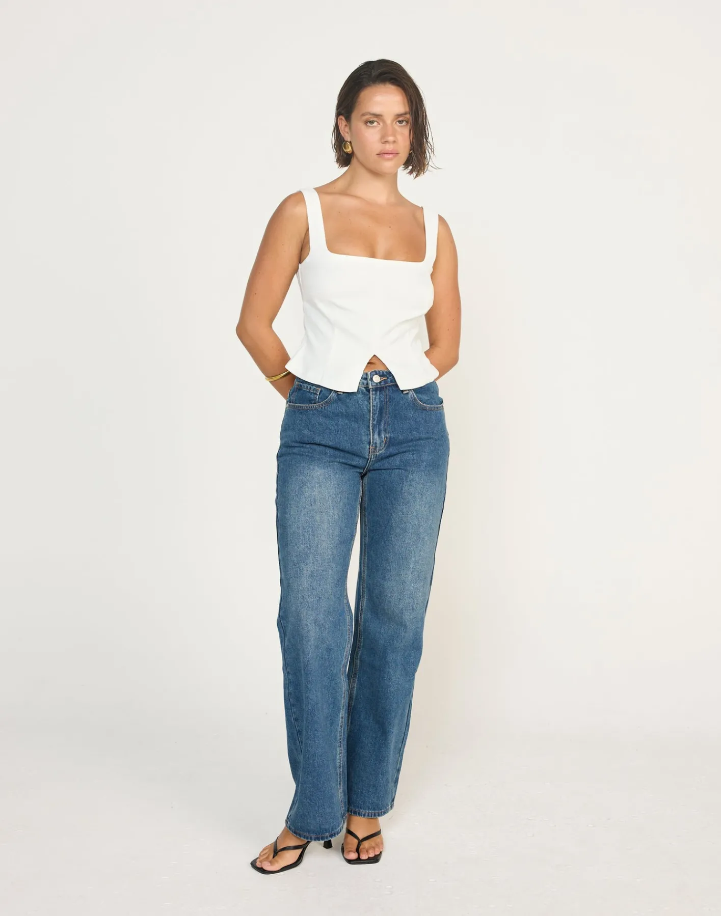 Nerissa Top (White)*CHARCOAL CLOTHING Best