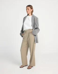 Neva Pants (Mushroom) - Petite*CHARCOAL CLOTHING New