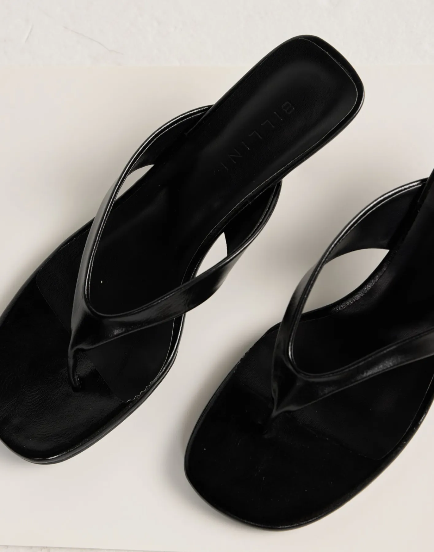 Niesha Heels (Black Shine) - By*Billini Online