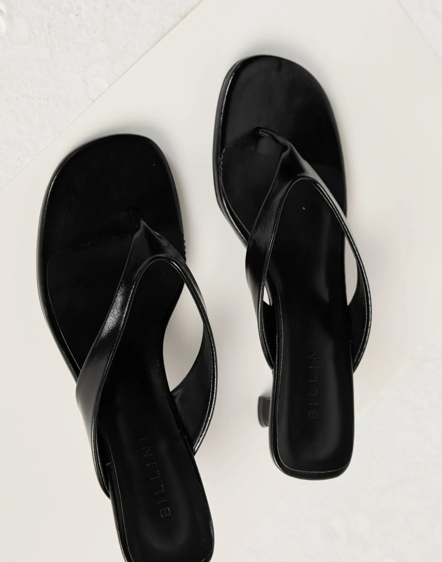 Niesha Heels (Black Shine) - By*Billini Online