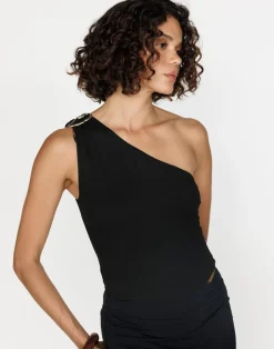 Nikolette Top (Black)*CHARCOAL New