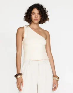Nikolette Top (Butter)*CHARCOAL Clearance