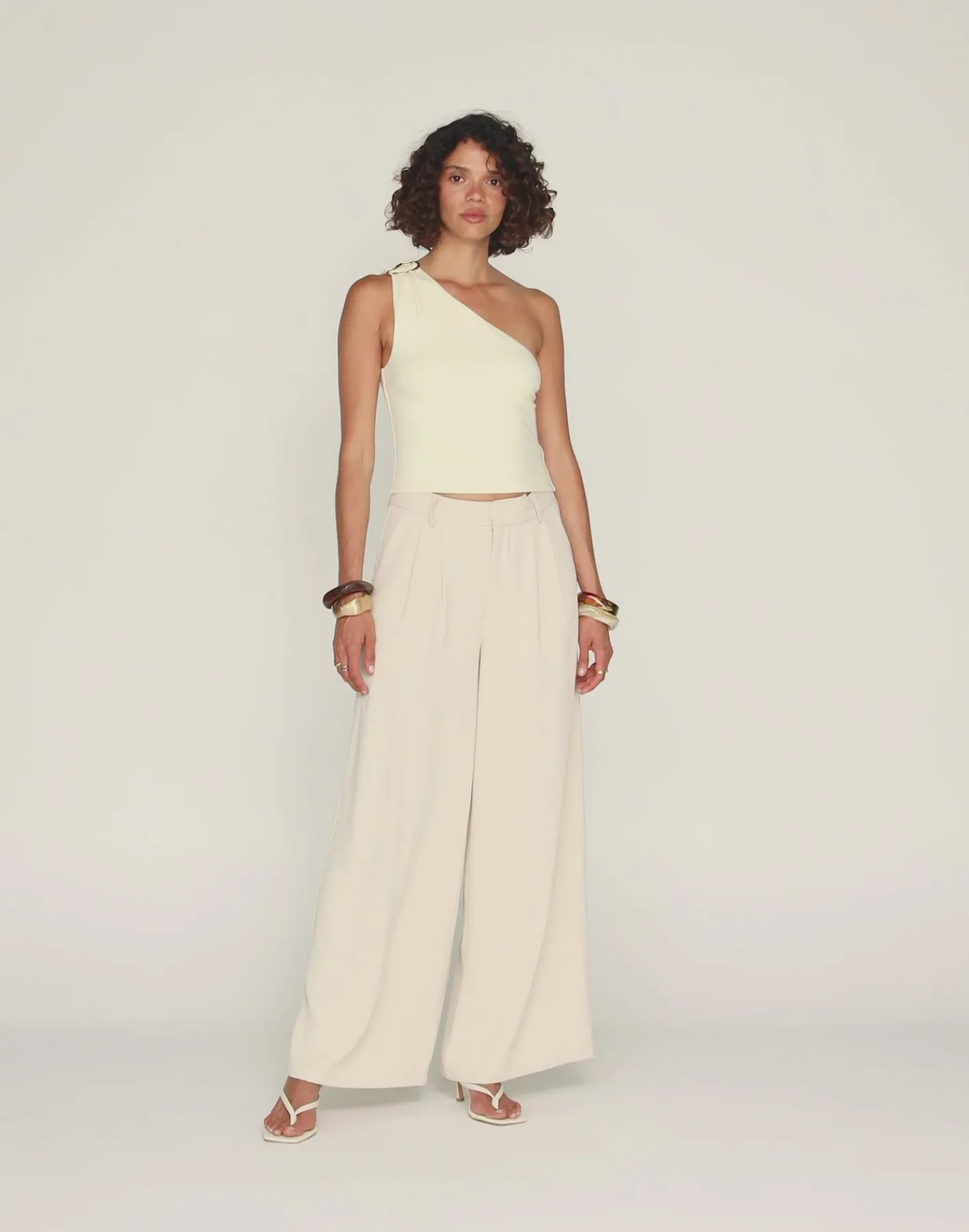 Nikolette Top (Butter)*CHARCOAL Clearance