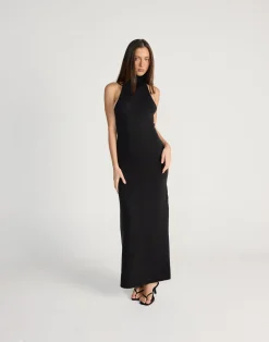 Ninette Maxi Dress (Black)*CHARCOAL CLOTHING Fashion
