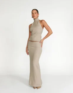 Ninette Top (Latte)*CHARCOAL Sale