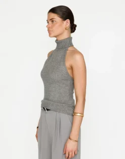 Ninette Top (Slate)*CHARCOAL Outlet